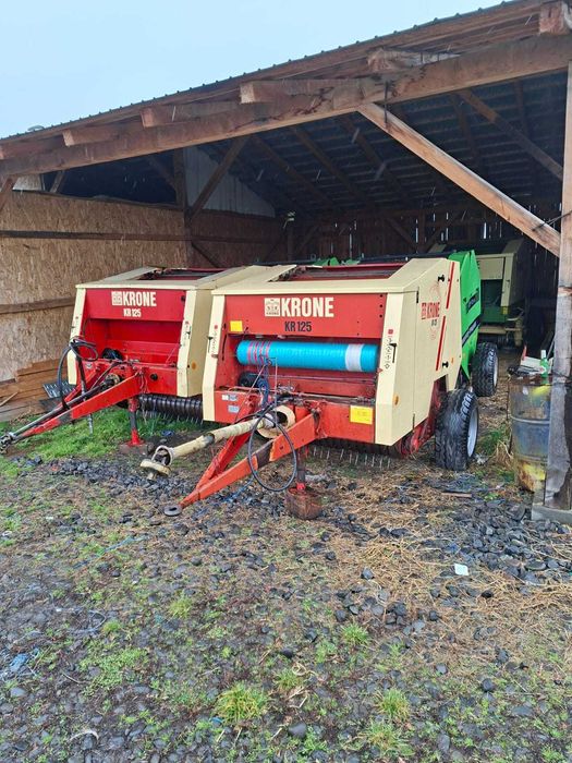 Presa balotiera rotundă deutz/Krone kr130 B ministop pikup mare 2m