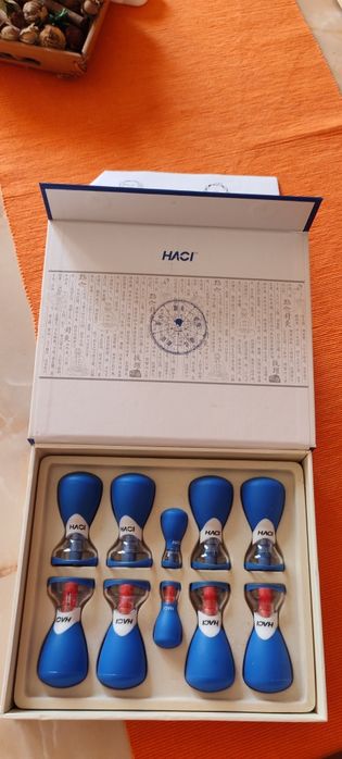 Set 10 ventuze magnetice Haci pentru terapie.