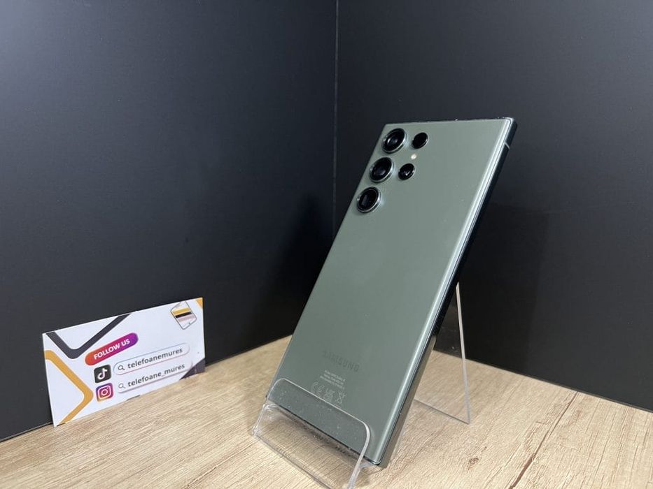 Samsung Galaxy S23 Ultra 512Gb Green Second-Hand Bun 3 ani garanție, T