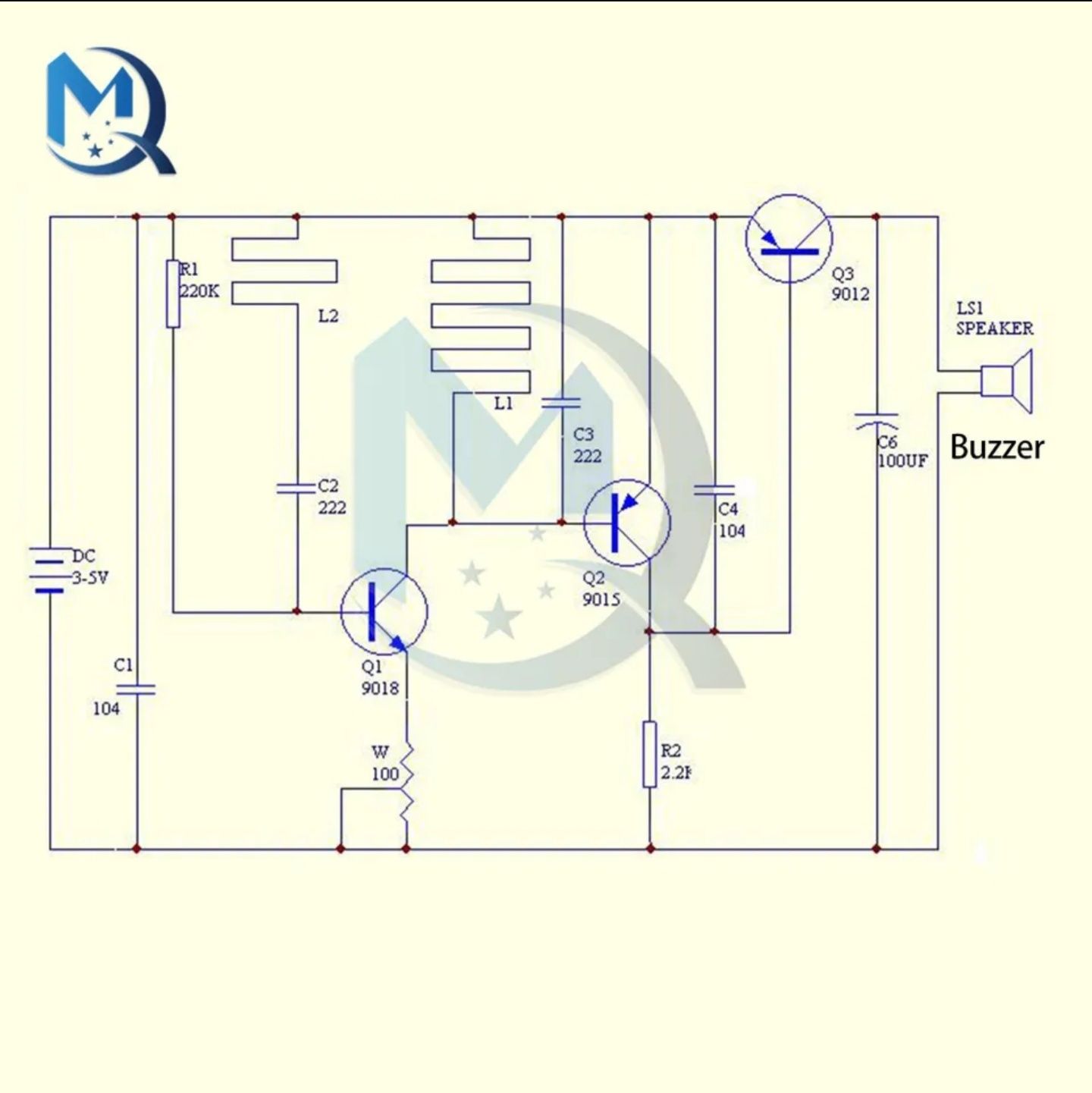 Set DIY - Mini-detector de metale