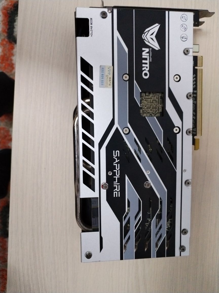 Placa video rx 580 8gb sapphire nitro +