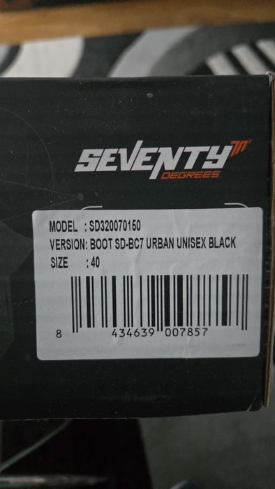 Ghete moto unisex -Seventy