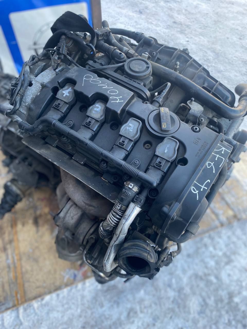 Двигатель BYK BPJ на Audi A4 B7, 2.0 TFSI;