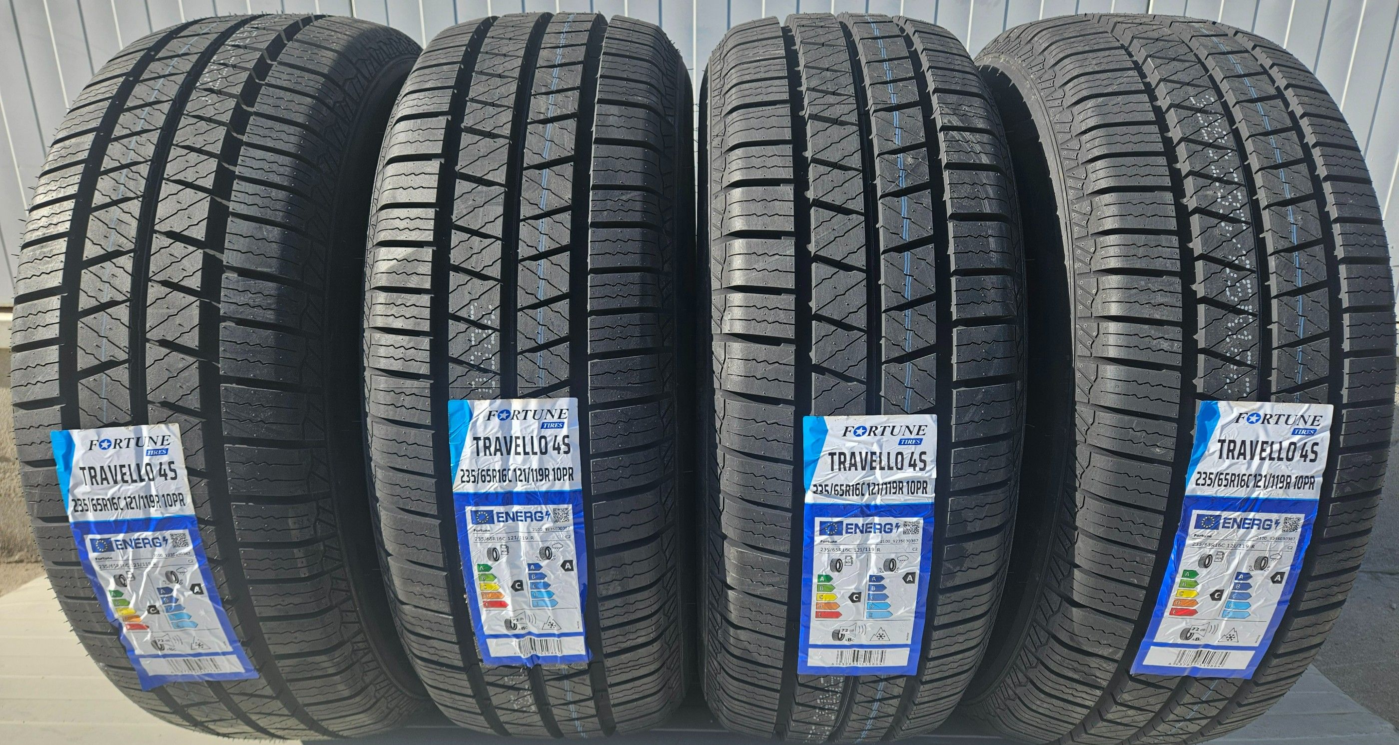 235/65 R16C, 121R, 10 pliuri, FORTUNE, Anvelope all season M+S