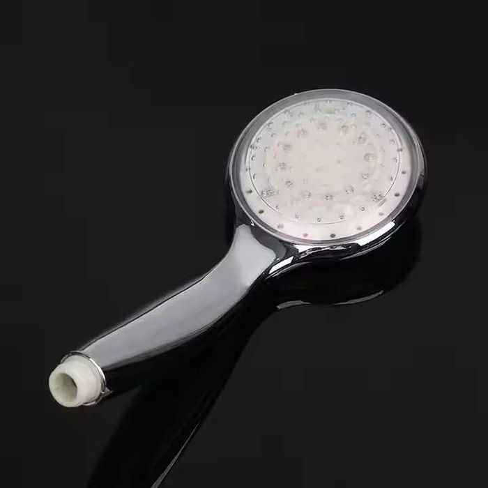 Set Para de duș RGB cromat + cap robinet+ lampa toaleta NOU