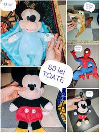 Loturi de plusuri preț REDUS, Mickey, Disney și alte jucării