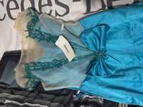 Официална рокля stacees, ice blue цвят с етикет