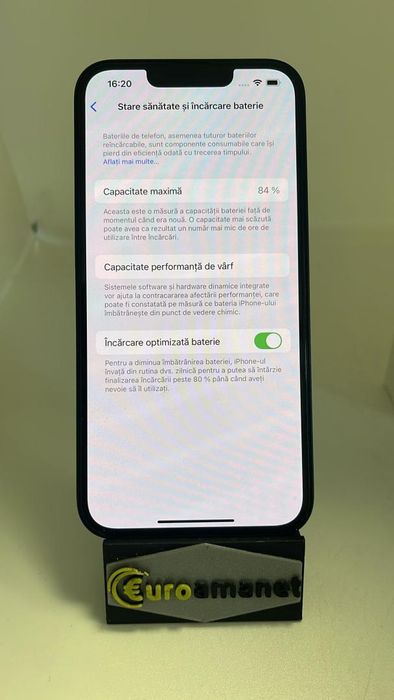Telefon mobil Apple iPhone 13, 256GB, 5G Bat 84 % -A-
