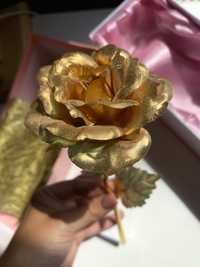 Trandafir pentru totdeauna 24k Gold