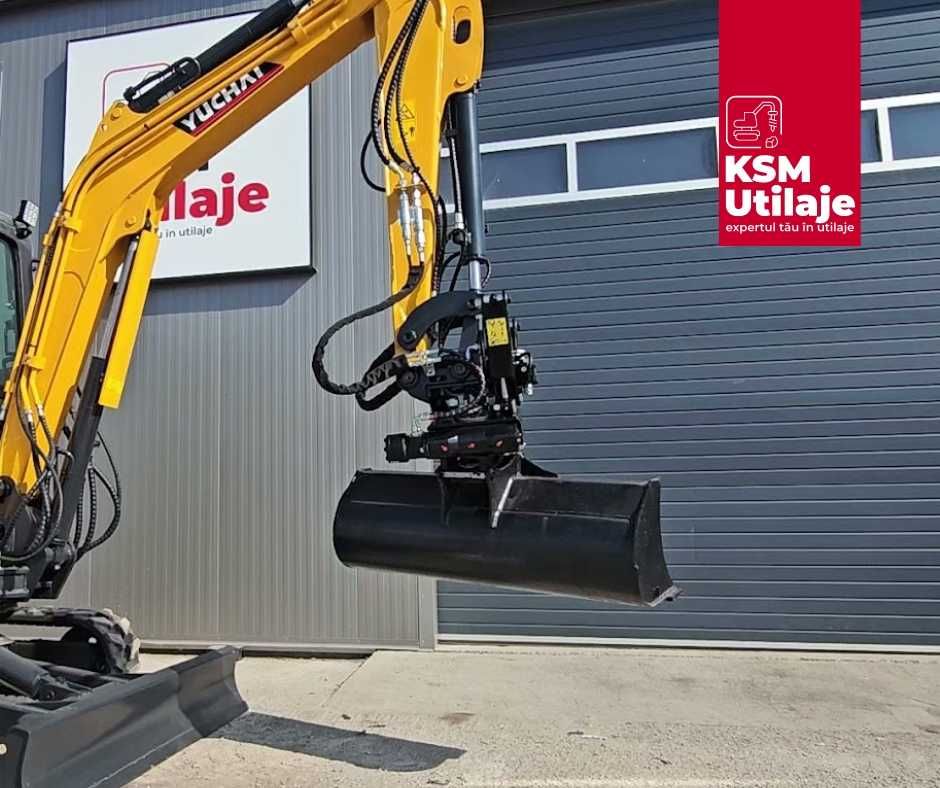 Mini excavator KSM U35 STAGE 5 + TILTROTATOR - stoc Brasov