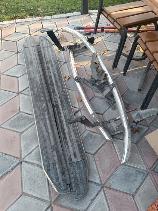 Пороги комплект на автомобиль Туксон