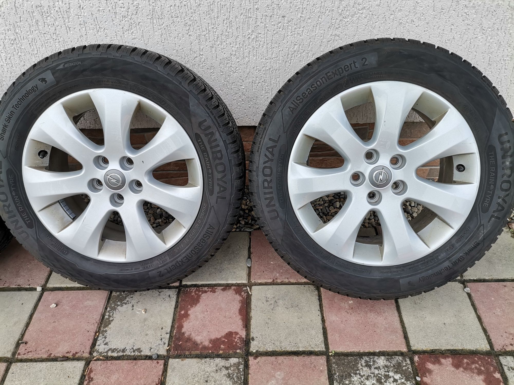 Jante Aliaj 5x105 Opel Mokka r16  anvelope noi 215/55r16