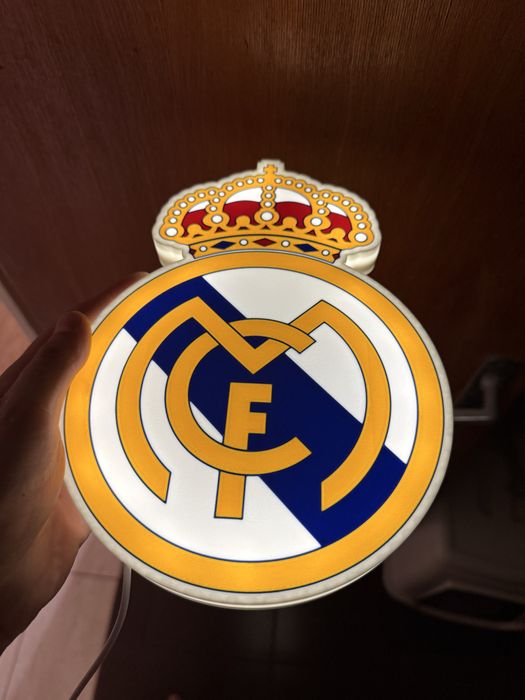 Lampa Led Real Madrid Barcelona/Chelsea/Milan/BVB/Steaua/Dinamo/Rapid