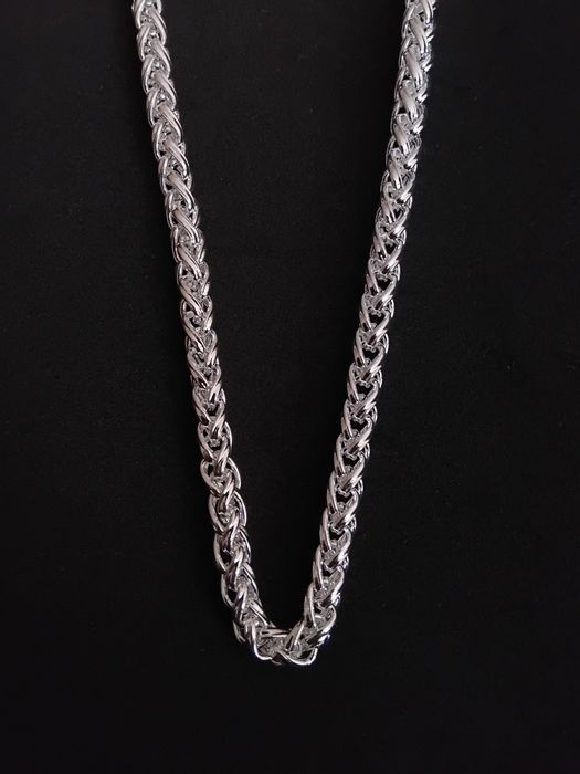 Нов сребърен синджир сребърно колие