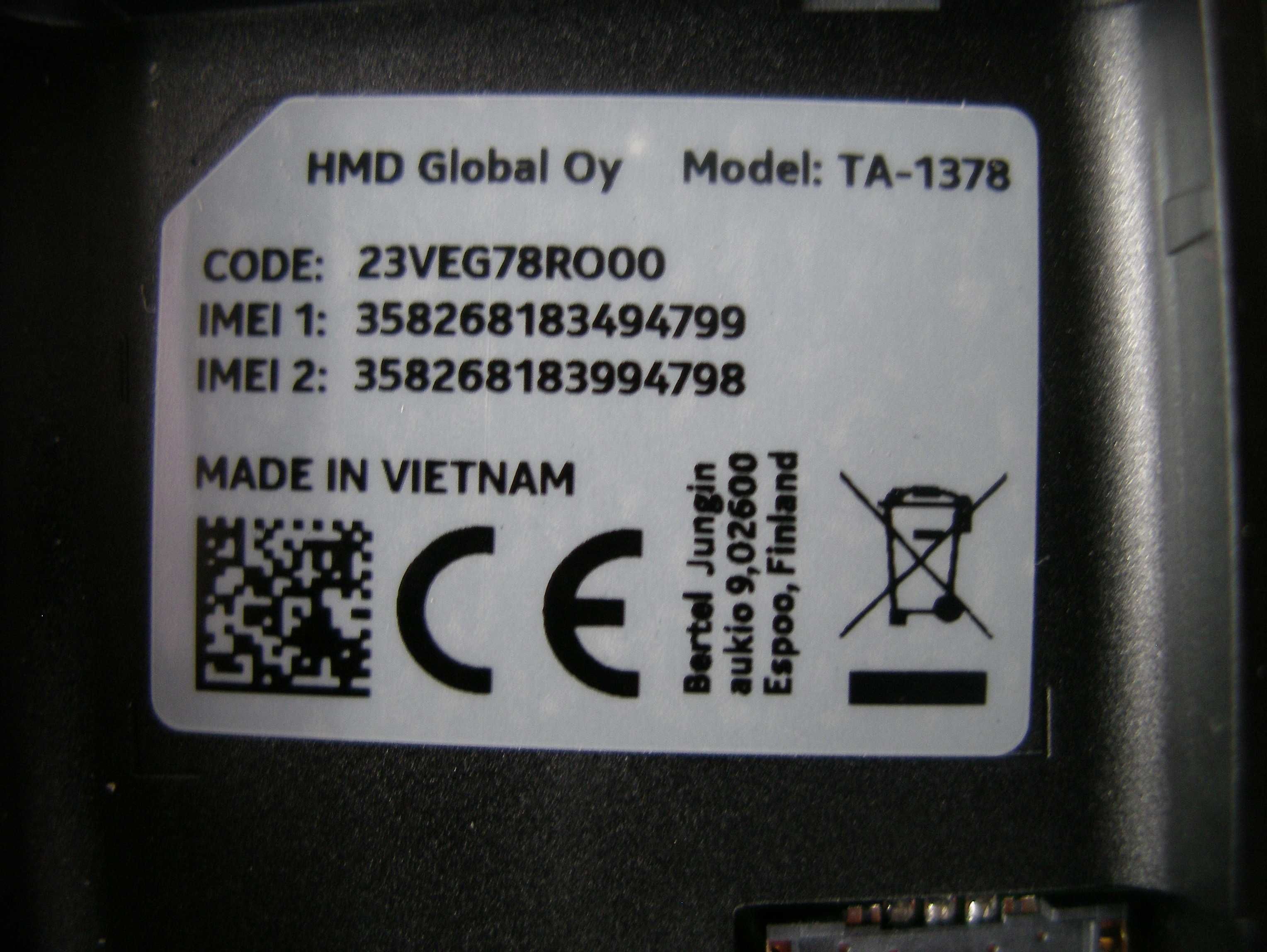 Продавам нова NOKIA модел TA-1378