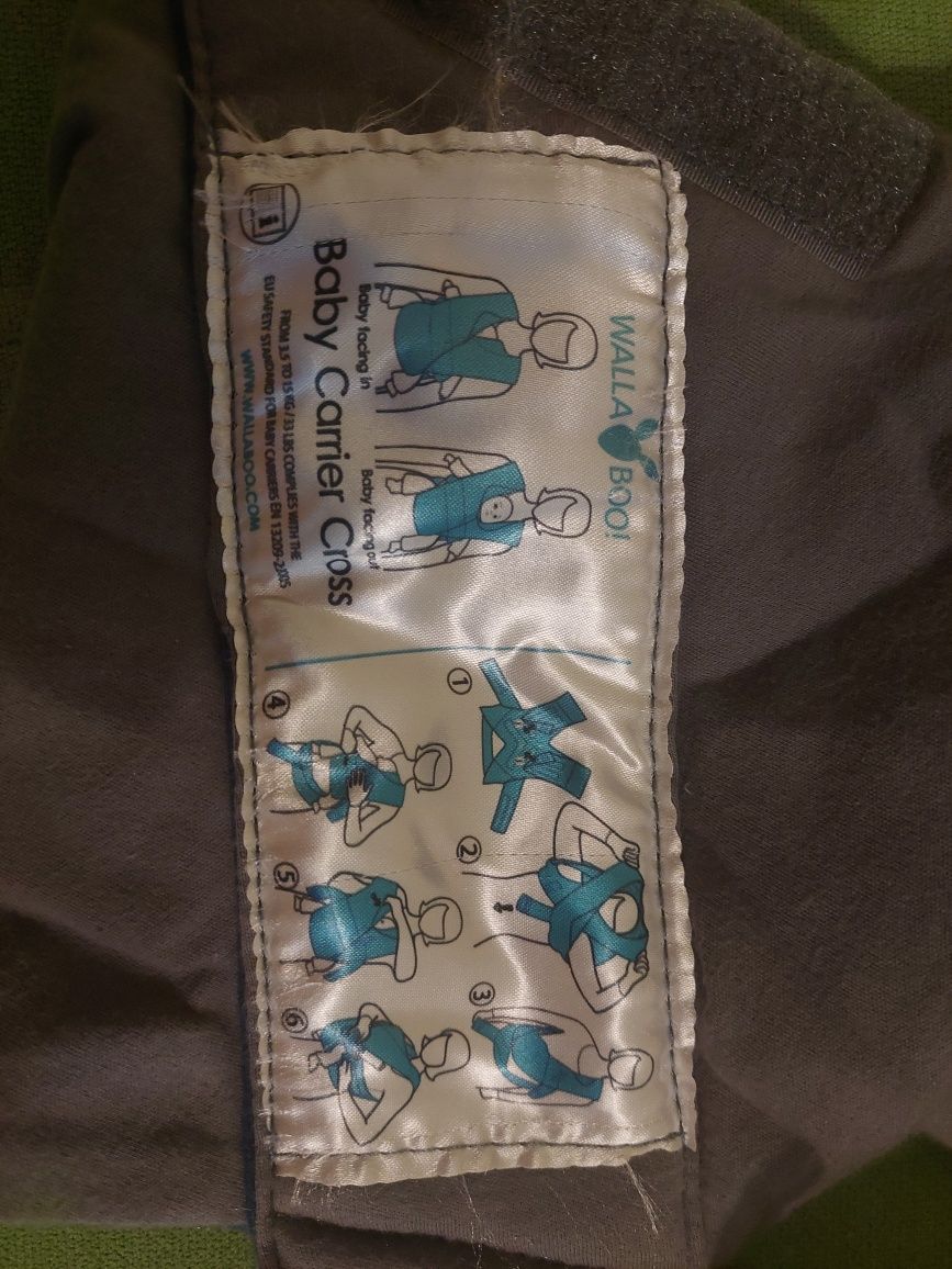 Vând 2 marsupii (port bebe): Wallaboo și Luna Dream