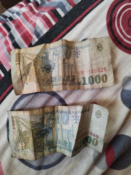 Vand bagnote de 1000 de lei