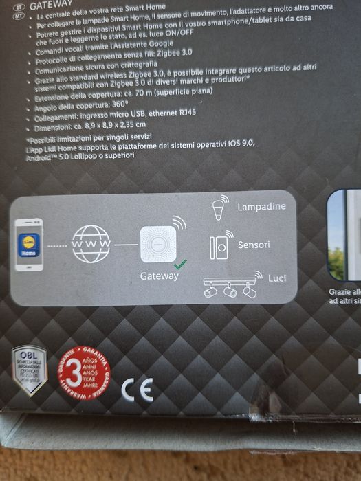 Start Home unitate centrala hub.