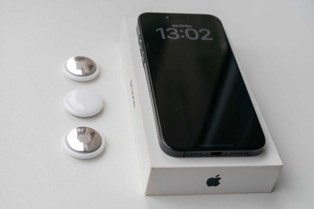 Iphone 15 Pro Max, 256GB, USB-C, impecabil, garantie eMag, 3 AirTags