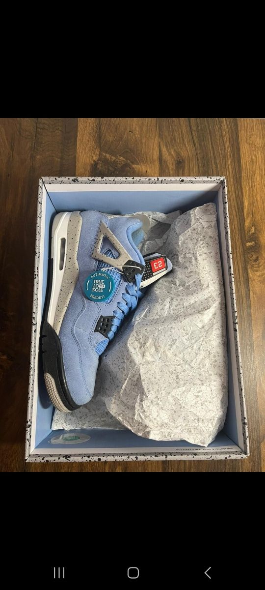 Air Jordan 4 University Blue Original Marimea 41