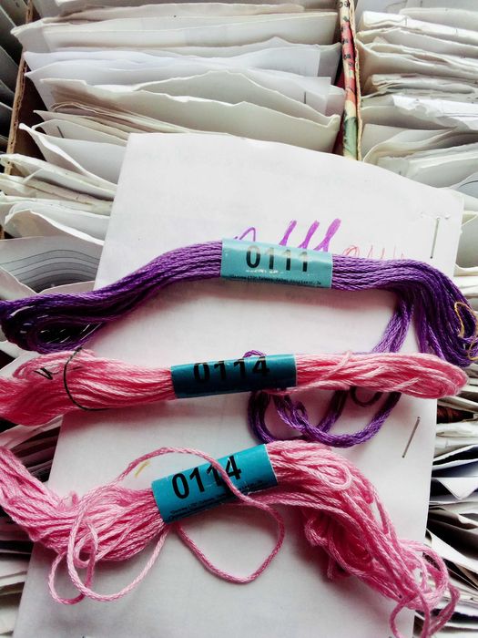 набор ниток продам