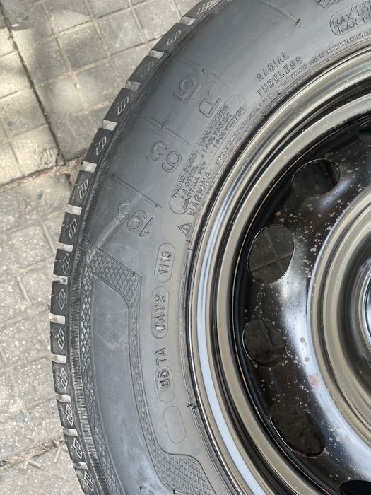 Джанта 15 4х108 с гума 195 65 15