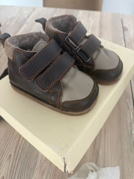 Ghete din piele naturală copii primii pași