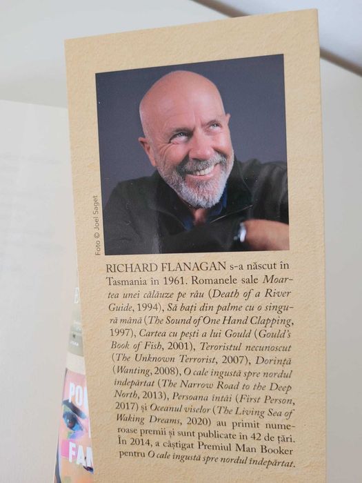 roman O cale ingusta spre nordul indepartat, Richard Flanagan