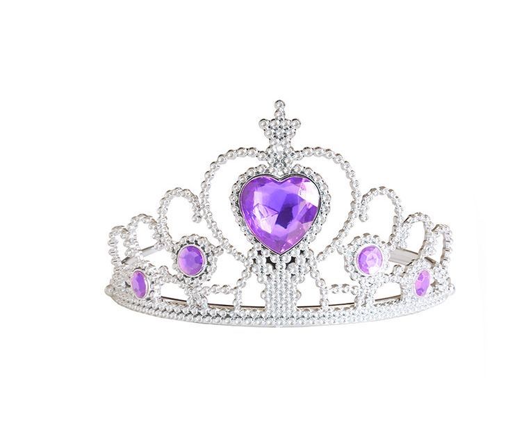 Рокля на ЕЛЗА от FROZEN с два подаръка: светещ ластик и корона