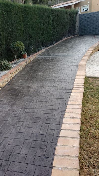 Beton Amprentat/Vertical