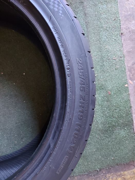 245 45 19 Kumho DOT 2023 (2024) vara NOU 1 bucata