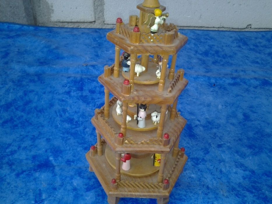 Turn Observatie - Set constructie din lemn 30*15 cm