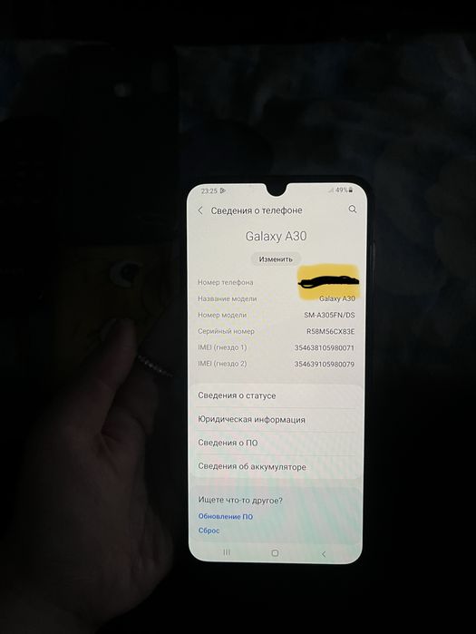 Samasung A30 sotiladi