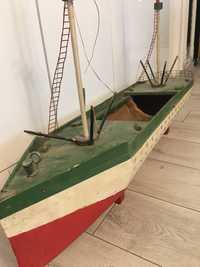 Proiect vapor, barca lemn vintage navomodel