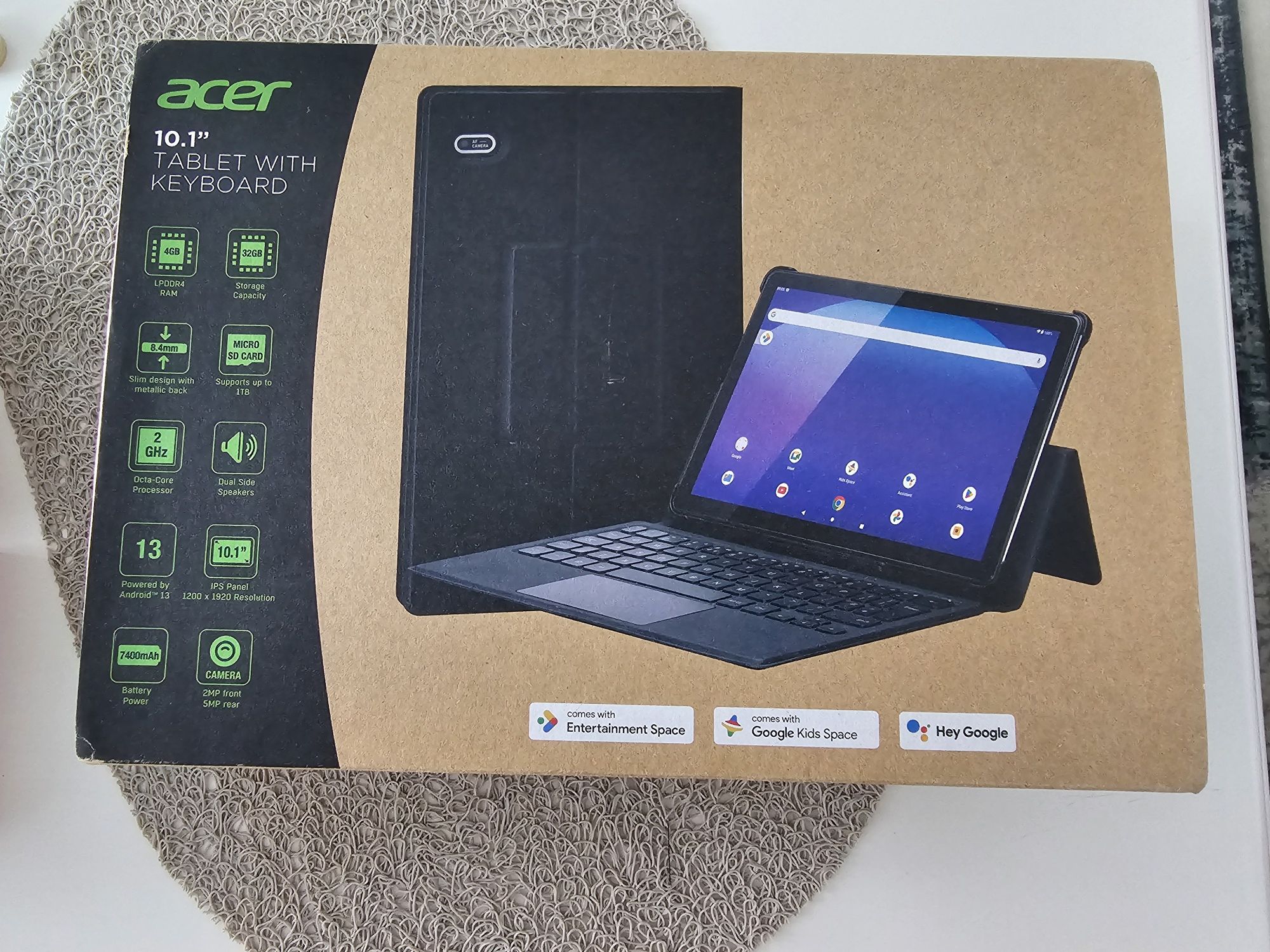 Tableta Acer 10,1  KeyBoard