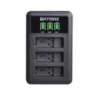 Тройно смарт зарядно за батерии за GoPro Hero 3 4 5 6 7 8