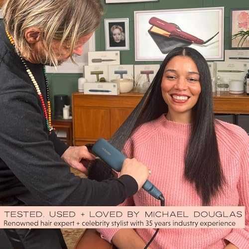 Нова Широка Преса за Коса mdlondon PHAT Идеална за Гъста и Дълга Коса