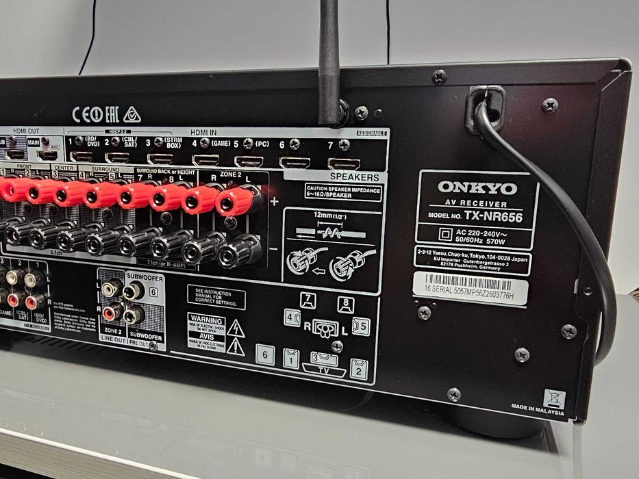 Receiver AV Onkyo TX-NR656  Impecabil Functii de Top