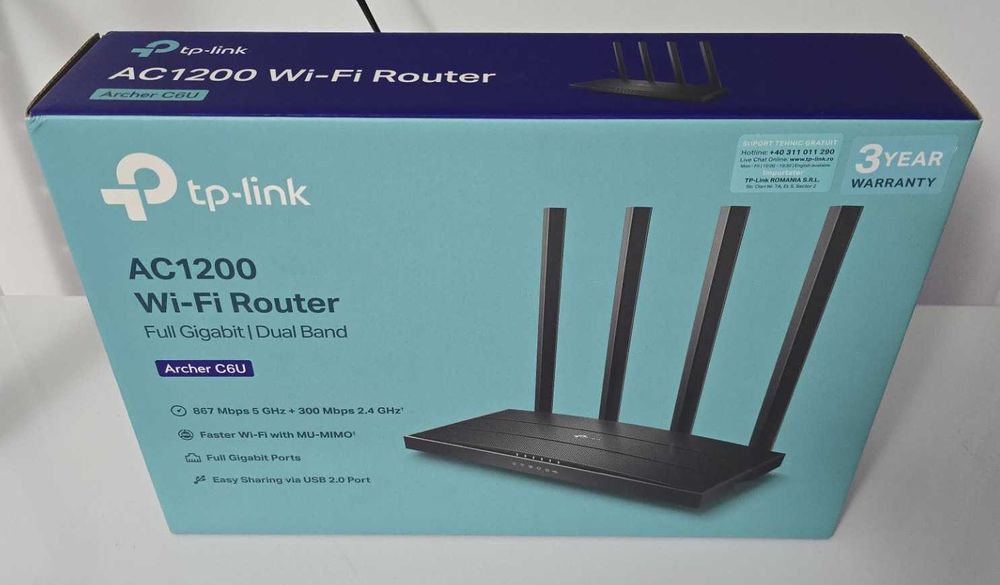 Router Wireless TP-Link Archer C6U