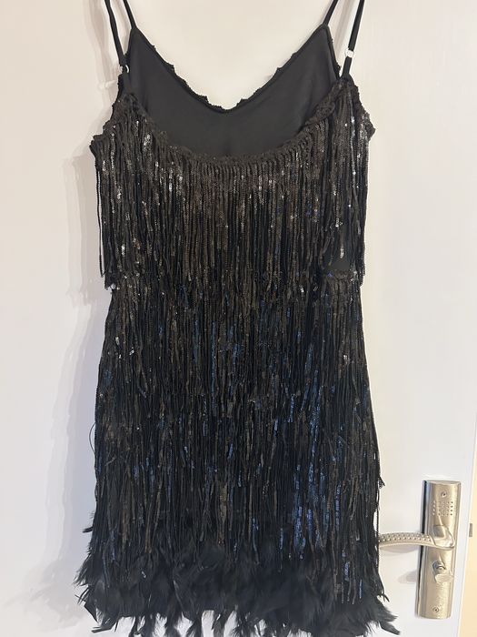 Парти рокля с пайети