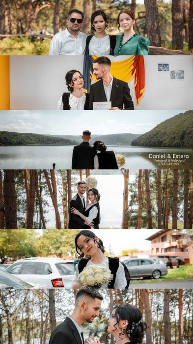 [800 euro] nunta 1+1 Fotograf + videograf (echipa) nunta