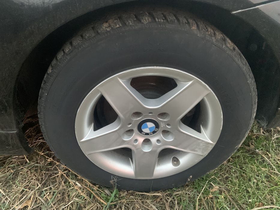 Jante roti bmw e46 196 65 15 cauciucuri iarna