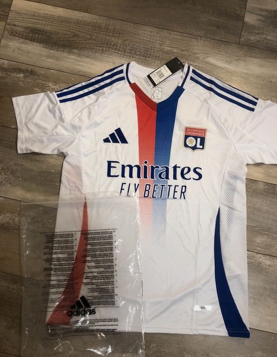 Tricou Olympique Lyon 2024 Adidas Home (Mărimea M)