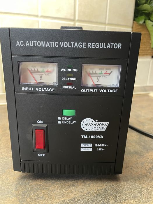 Stabilizator de tensiune monofazic.