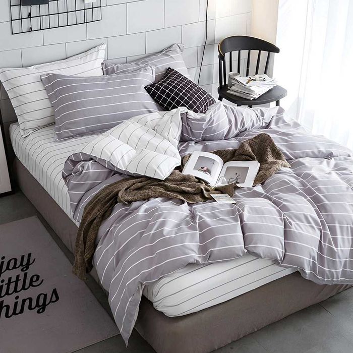 Двулицево спално бельо, 4 части