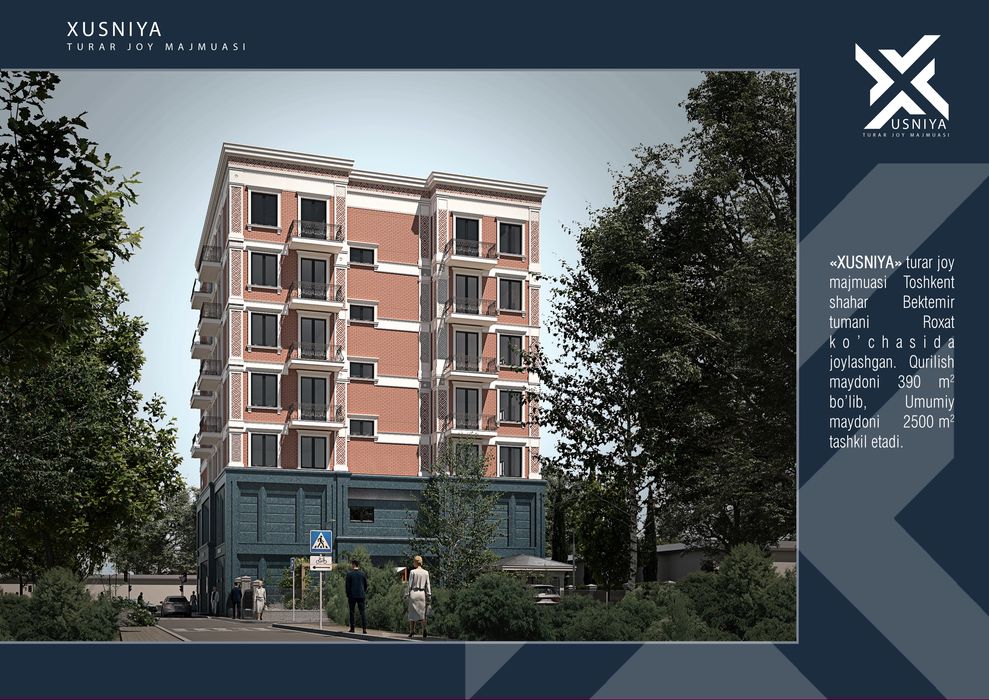 Toshkent shahar, Bektemir tumanida Vodnikda novostroyka sotiladi!