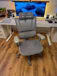 Scaun Ergohuman Mirus ULTRA (gen 2), Cadru Gri, T Grey Mesh, garantie