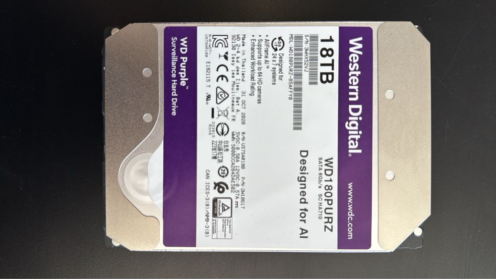 Хард дискове 10тб и 18тб western digital