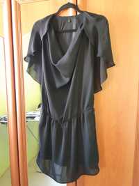 Черна рокля тип туника, Benetton ,S