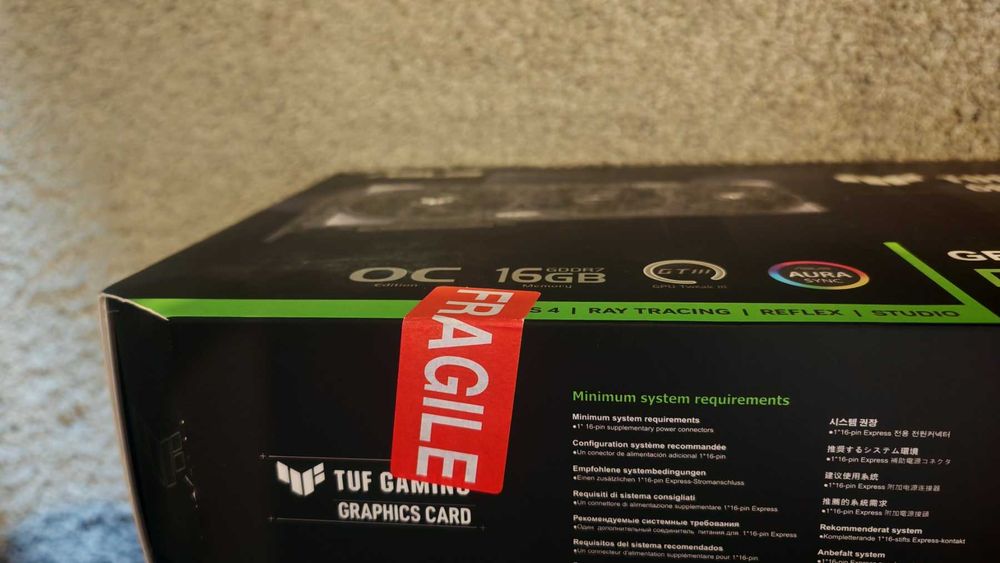 Видео Карта ASUS TUF Gaming RTX 5080 16GB GDDR7 OC Edition